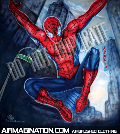 Spider Man photography backdrop