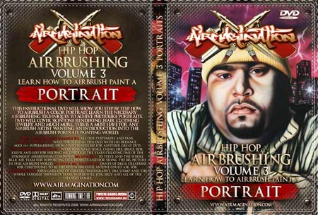 Learn how to airbrush portraits