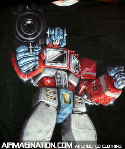 Optimus Prime shirt