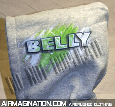 Hype Williams Belly movie airbrushed shirt