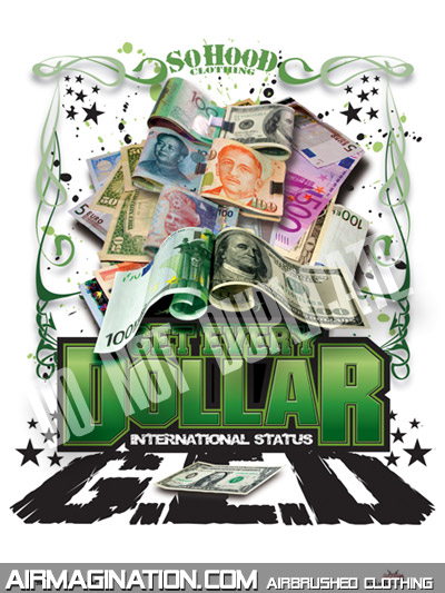 Get Every Dollar International Money Poster
