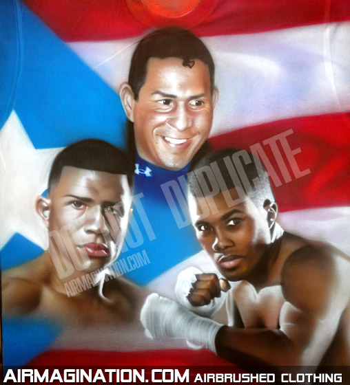 Puerto Rican boxing legends shirt