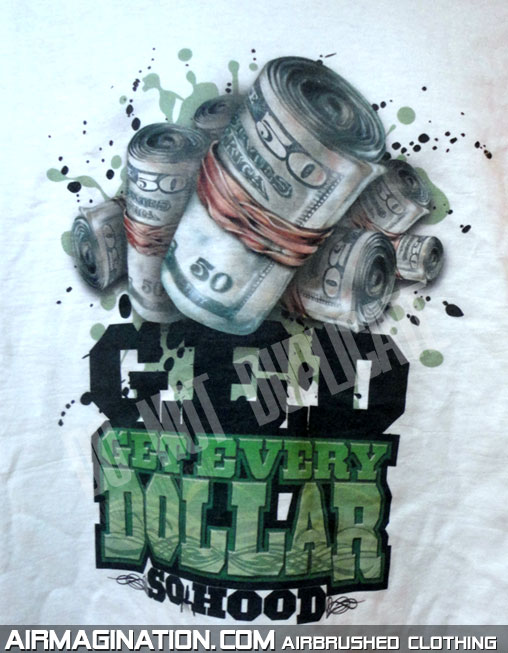 GED Get Every Dollar digital print shirt