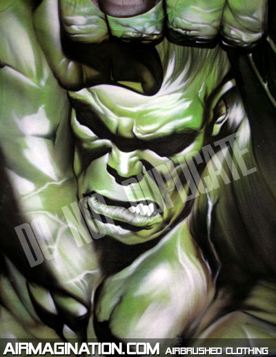 Hulk fist shirt