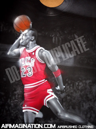 Michael Jordan dunk shirt
