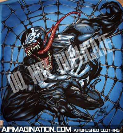 Venom movie web shirt