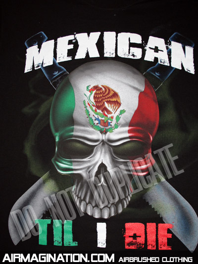 Mexican flag pride shirt