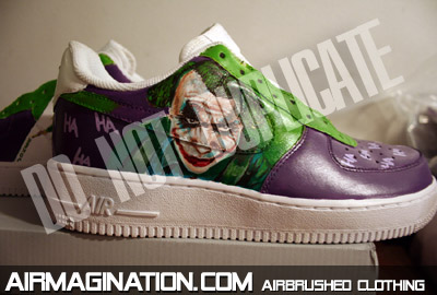Heath Ledger Joker shoes