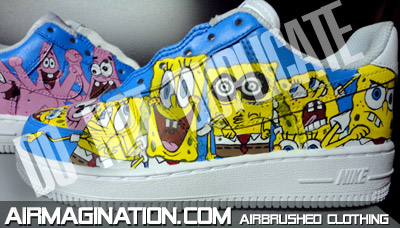 Spongebob and Patrick shoes