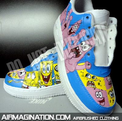 custom Spongebob Squarepants shoes