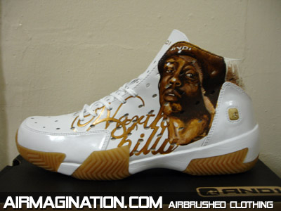 And 1 airbrush shoes