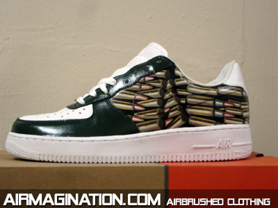 bullet airbrush shoes