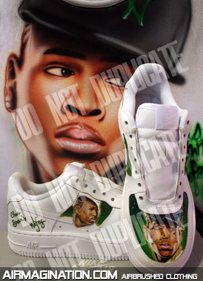 Chris Brown shoes