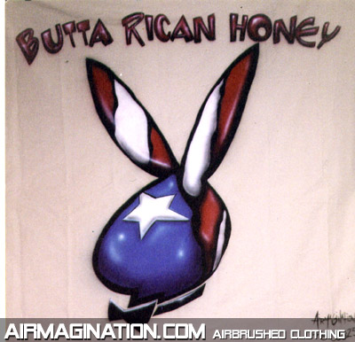Puerto Rican Playboy Bunny shirt